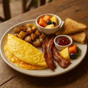 Cheddar Cheese Omelet