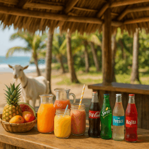 Soda, Juice, Bottled Water